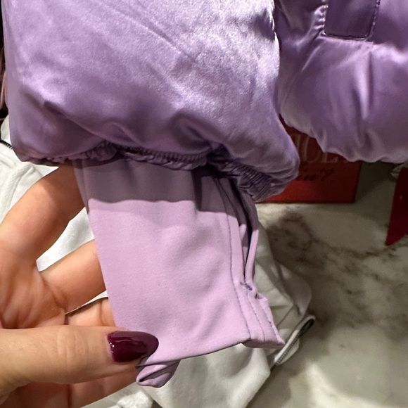 Purple Puffer Jacket, M - Picture 3 of 9